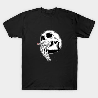 Skull SMoking T-Shirt